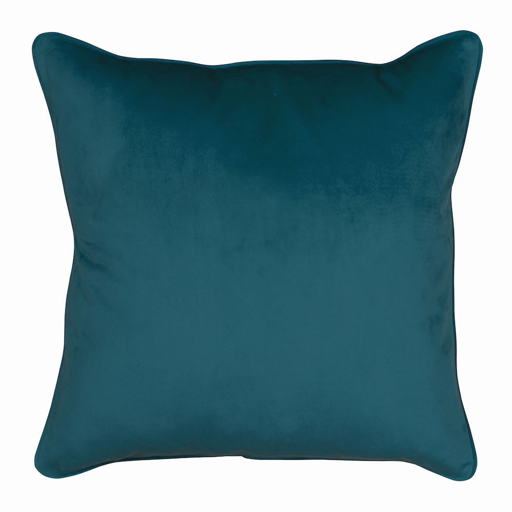 Sierkussen ''Royal velvet'', Petrol