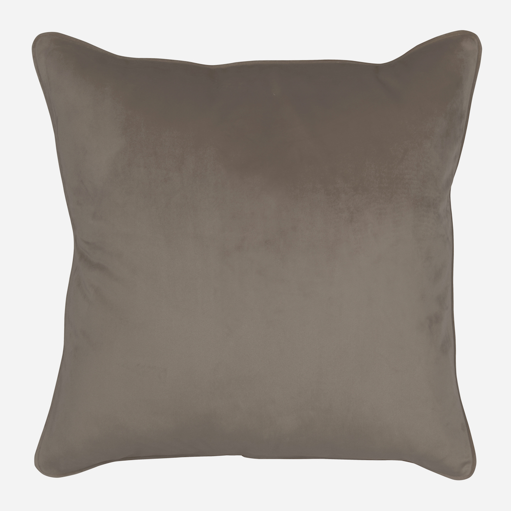 Sierkussen ''Royal velvet'', Taupe