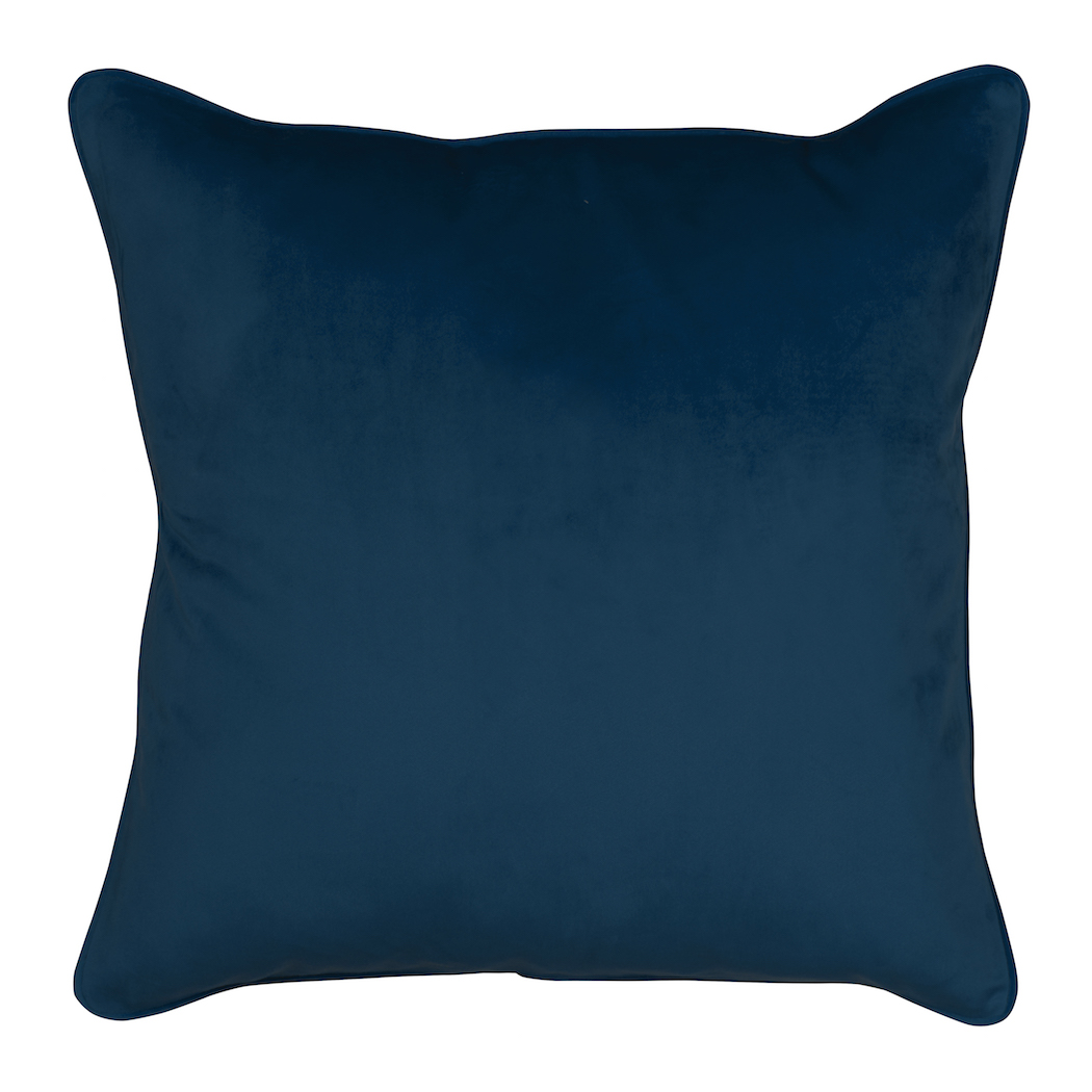 Sierkussen ''Royal velvet'', Deep navy