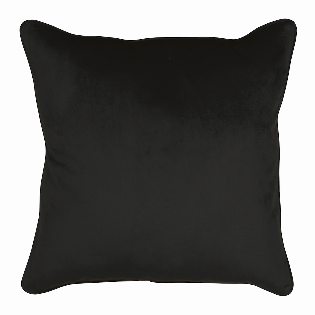 Sierkussen ''Royal velvet'', Black