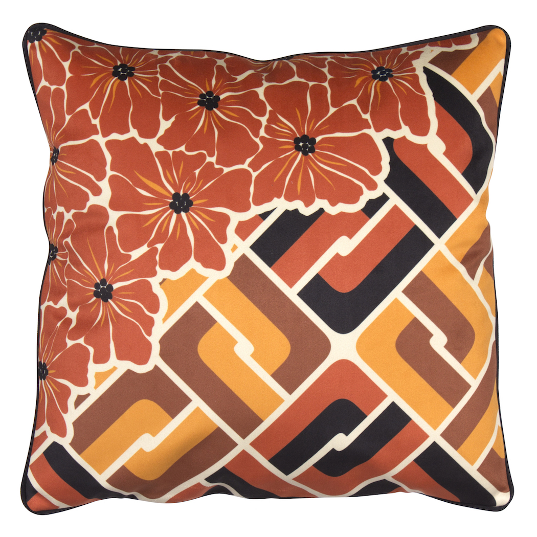 Sierkussen ''Seventies'', Vegas orange