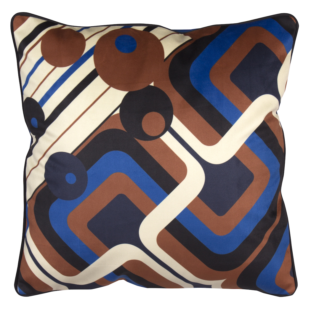 Sierkussen ''Seventies'', Hollywood deep navy